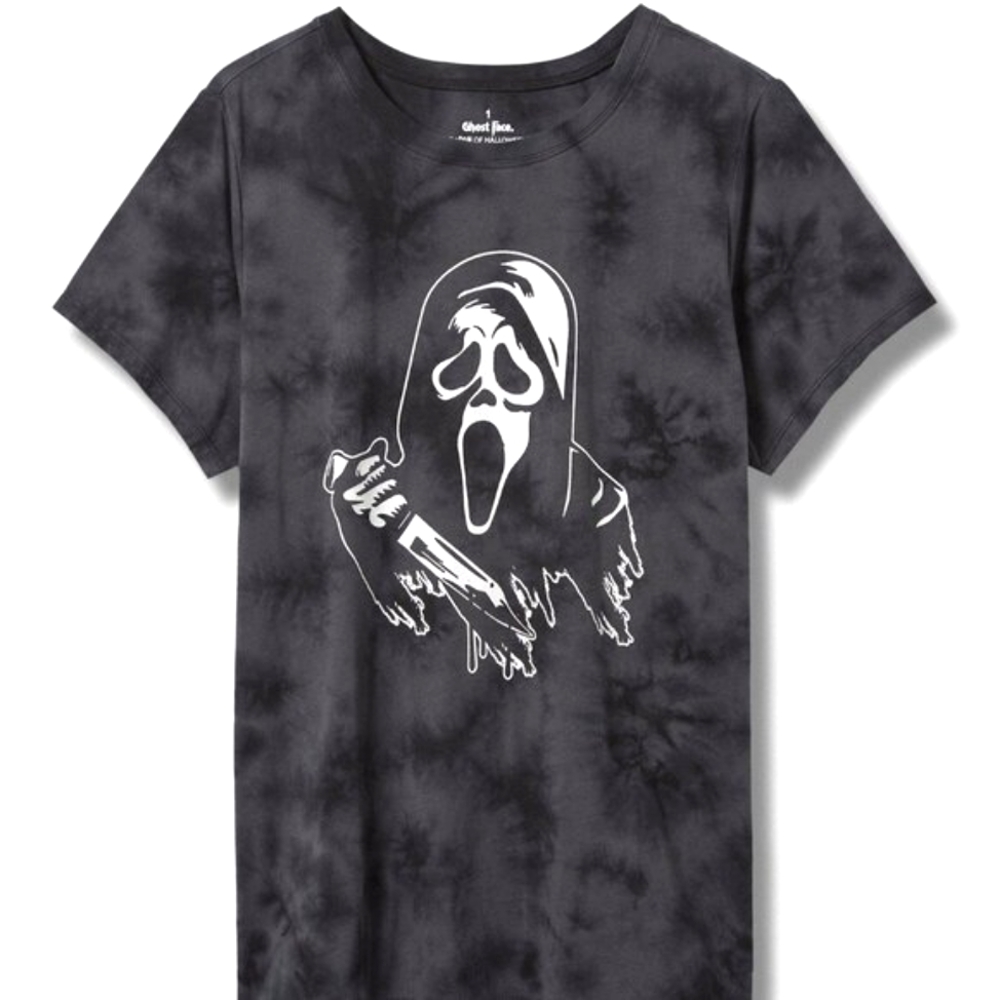 ❤️NWT VINTAGE TORRID TEE - SCREAM MOVIE HALLOWEEN COSTUME GHOST FACE - PLUS SIZE